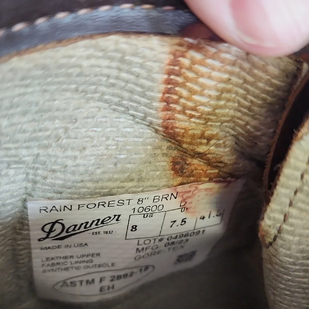 Danner rugged leather
